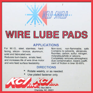Wire Lubepads (Packs of 6)